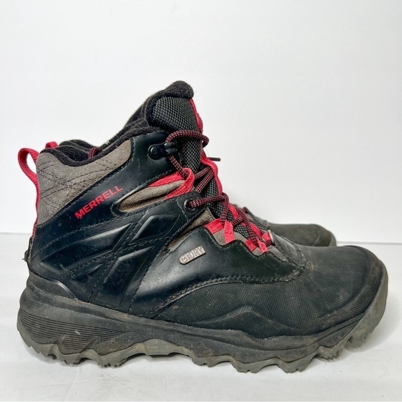 Merrell Thermo Adventure Ice+ 6” Waterproof Boots Black Size 7 Women’s Winter - Picture 1 of 5